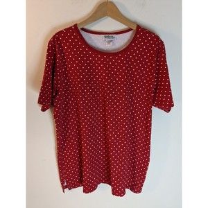 Anthony Richards Red with White Polka Dots-Size 1X
